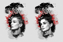 Trash Polka Style Tree Art Photo Effect Product Image 6