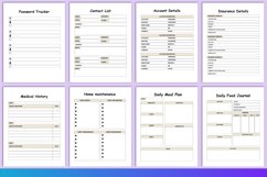 HOUSEHOLD Planner Canva Interior Product Image 2