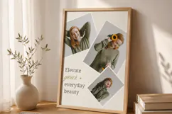 Tilted Polaroid Photo Collage Template | Editable Canva Product Image 2