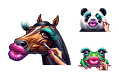 Glam Animal Makeup Sublimation Bundle Product Image 3