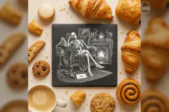 The Velvet Host Gothic Skeleton Laser Engraving PNG Product Image 3