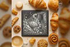 The Rootcellar Coil Gothic Animal Laser Engraving PNG Product Image 3