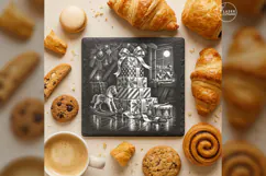 The Midnight Gift Stack Classic Christmas Laser Engraving PN Product Image 4