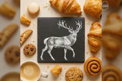 The Bracken Hart Woodland Animal Laser Engraving PNG Product Image 4