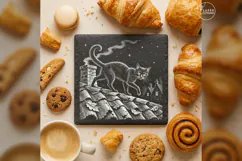 The Chimney Prowler Vintage Halloween Laser Engraving PNG Product Image 3