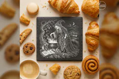 The Wayside Brew Vintage Halloween Laser Engraving PNG Product Image 4