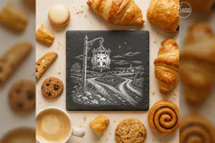 The Crossroads Lantern Vintage Halloween Laser Engraving PNG Product Image 4