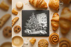 The Whitewood Christmas Fir Christmas Laser Engraving PNG Product Image 3