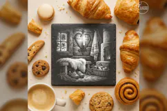 The Hearthwall Candle Nordic Christmas Laser Engraving PNG Product Image 3