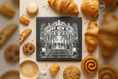 The New Year Marquee New Year Celebration Laser Engraving PN Product Image 3