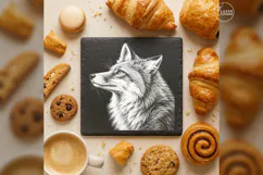 The Copper Listener Woodland Animal Laser Engraving PNG Product Image 3