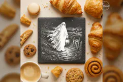 The Lantern Visitor Vintage Halloween Laser Engraving PNG Product Image 4