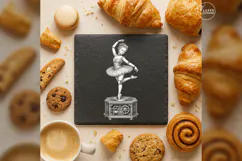 The Music-Box Automaton - 1 Laser Engraving PNG Design Product Image 3