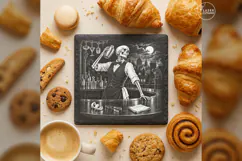 The Midnight Mixologist Gothic Skeleton Laser Engraving PNG Product Image 1