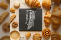 The Crooked Welcome Haunted House Laser Engraving PNG Product Image 4