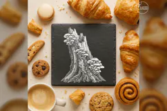 The Stump Lanterns Woodland Laser Engraving PNG Product Image 3