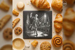The Grand Toast Gothic Skeleton Laser Engraving PNG Product Image 3