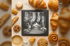 The Woolen Hearth Cozy Winter Christmas Laser Engraving PNG Product Image 4