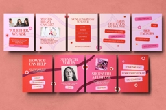 Breast Cancer Awareness Instagram Carousel &amp; Canva Template Product Image 2