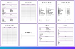 Pet Care Planner Canva Interior Product Image 2