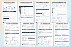 Marketing Strategy Workbook Product Image 2