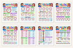 2027 Kids Time & Money Math Workbook Product Image 2