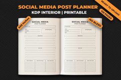 Social Media Post Planner KDP Interior Product Image 2