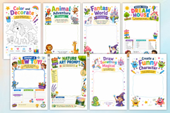 Creative Activity Prompt Book for Kids Product Image 2