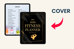 2026 Digital Fitness Planner Bundle Product Image 2