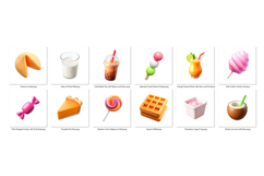 Candy &amp; Drinks PNG Clipart Set 12 Items for Sublimation Product Image 2