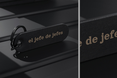 Leather Keychain Tag Mockup Product Image 2