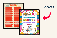 2026 Digital School Planner for Kids Product Image 2