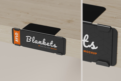 Shelf Clip Label Mockup Product Image 2
