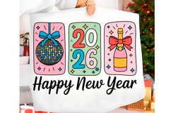 Happy New Year 2026 Png Trendy New Years Product Image 1