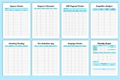2025 Side Hustle Planner Canva Interior Product Image 2