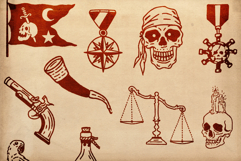 Nautical Illustration Set Product Image 2