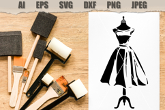 Stencil Elegant Dress Product Image 2