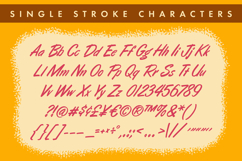 Single Stroke | Retroset Typeface! Product Image 2