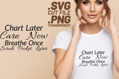 4x Nurse Quotes Call Light Chart Later Voice On SVG Cut File Product Image 3
