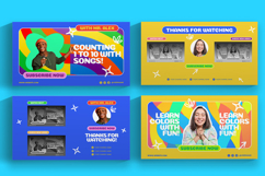 Child Education Youtube Thumbnail &amp; Canva Template Product Image 2