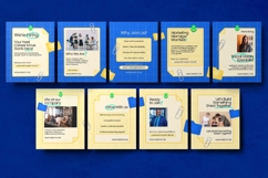 Company Hiring Instagram Carousel &amp; Canva template Product Image 2