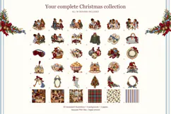 Christmas Sleepover Clipart Product Image 2