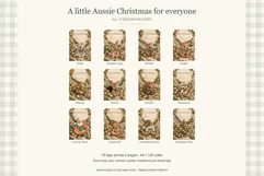 Christmas Gift Tags Australian Animals Product Image 4