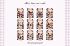 Sugarplum Christmas Gift Tags Printable Product Image 3