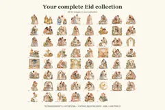 Eid Al Adha Family Clipart Product Image 3