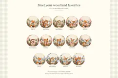 Baby Animal Christmas Ornament PNGs Product Image 4