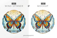 Butterfly Wind Spinner Sublimation Bundle Product Image 2