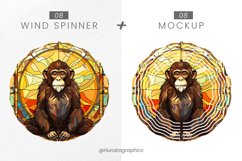 Monkey Wind Spinner Sublimation Bundle Product Image 2