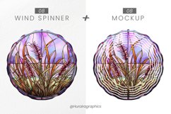 Pueple Fountain Wind Spinner Sublimation - 16 Variations Product Image 2