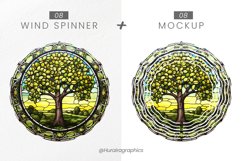 Pear Trees Wind Spinner Sublimation - 16 Variations Product Image 2